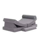 Divano modulare da gioco per bambini Flash Furniture Marlowe con 6 pezzi di divano componibile in morbida schiuma