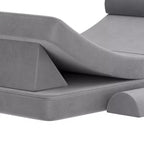 Divano modulare da gioco per bambini Flash Furniture Marlowe con 6 pezzi di divano componibile in morbida schiuma