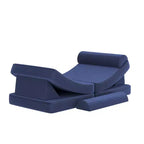 Divano modulare da gioco per bambini Flash Furniture Marlowe con 6 pezzi di divano componibile in morbida schiuma