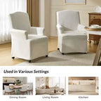 Sedia da pranzo Arnold Set di 6 con braccioli arrotolati|ARTFUL LIVING DESIGN