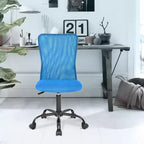 BestMassage Sedia da Ufficio in Rete, Sedia da Computer con Supporto Lombare e Sedile Imbottito, Sedia Girevole con Supporto per la Schiena per Ufficio Domestico