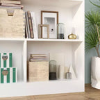 Libreria Famapy Bianca Standard Scaffale Multi-scomparto: Design Minimalista, Ampio Spazio di Archiviazione Aperto