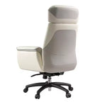 EUREKA ERGONOMIC Royal, Sedia da ufficio direzionale in pelle microfibra