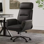 EUREKA ERGONOMIC Royal, Sedia da ufficio direzionale in pelle microfibra
