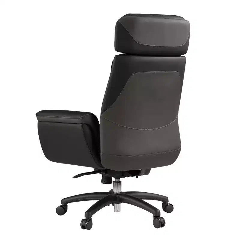 EUREKA ERGONOMIC Royal, Sedia da ufficio direzionale in pelle microfibra