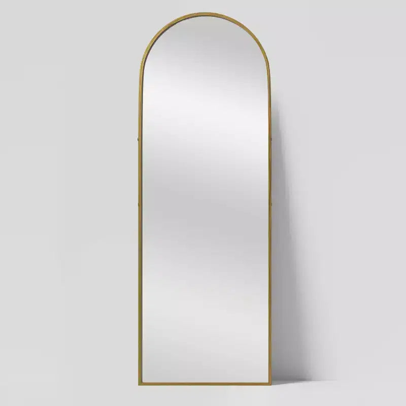 PexFix 69x24 Specchio intero ad arco laterale in lega di alluminio-Con supporto
