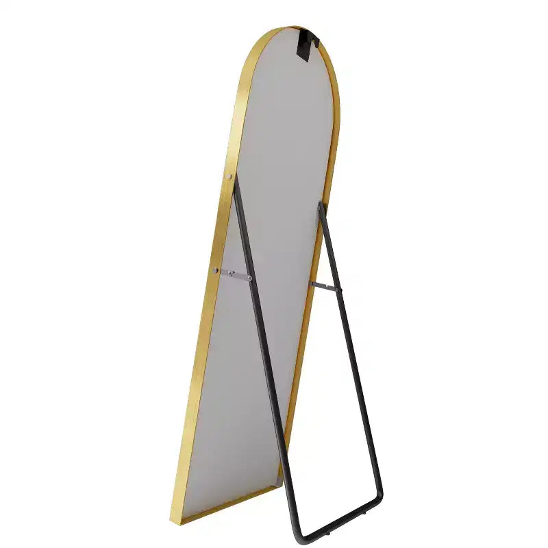 PexFix 69x24 Specchio intero ad arco laterale in lega di alluminio-Con supporto