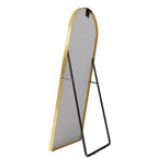 PexFix 69x24 Specchio intero ad arco laterale in lega di alluminio-Con supporto
