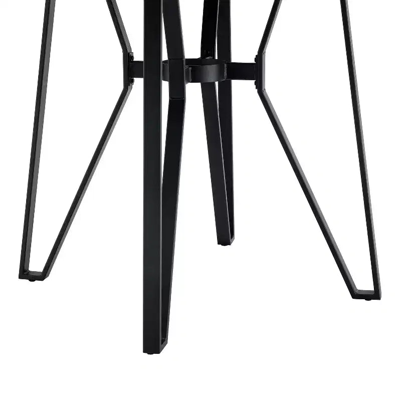 Christopher Knight Home Emily Set da Bar 3 Pezzi Rivestito in Legno e Metallo