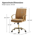 Sedia da ufficio Josefina con meccanismo di regolazione dell'altezza|ART OF LIVING DESIGNS