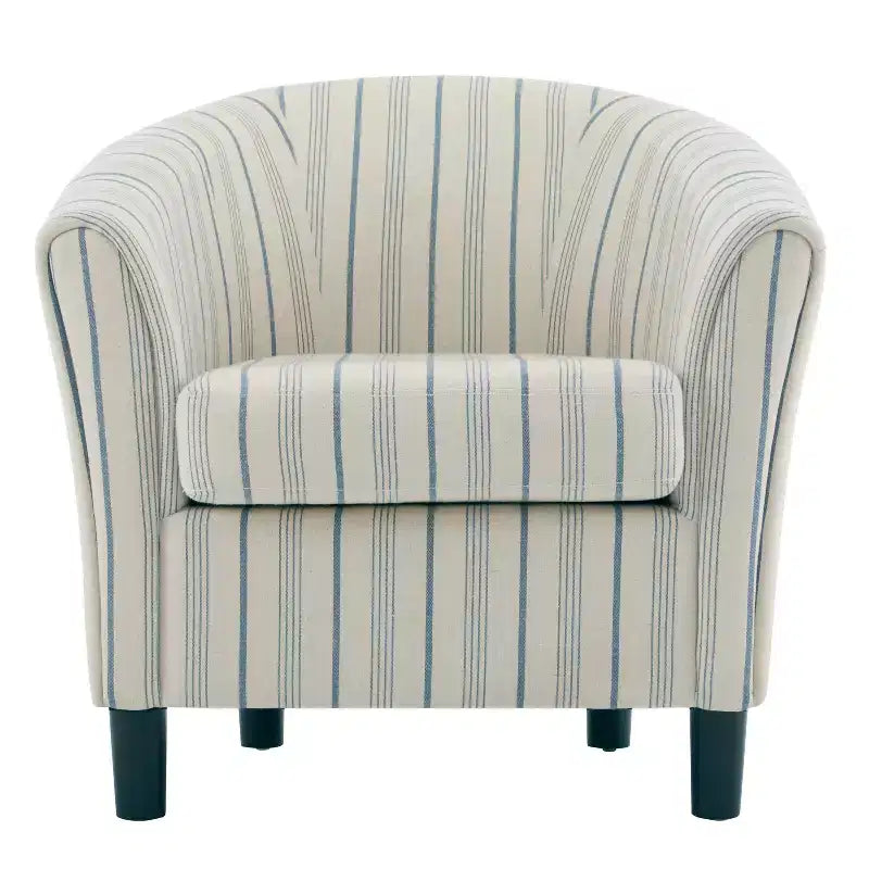 GDFStudio Gabriel Transitional Upholstered Tub Shape Club Chair