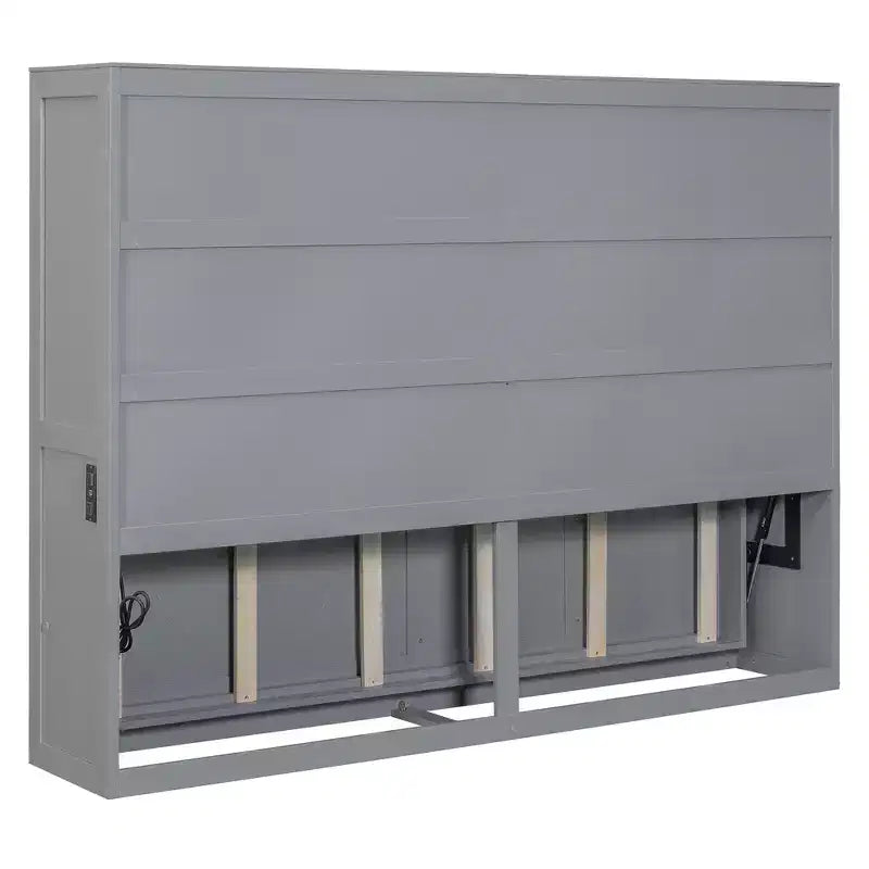 Letto a scomparsa Whisen Modern Design con stazione di ricarica USB