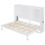 Letto a scomparsa Whisen Modern Design con stazione di ricarica USB