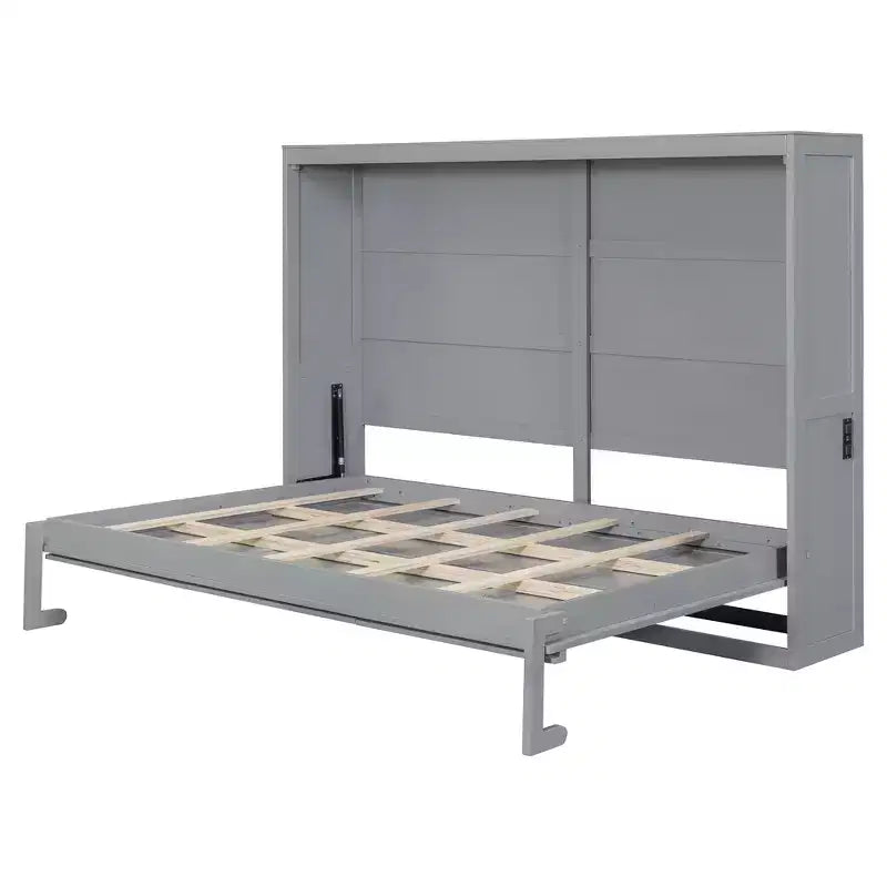 Letto a scomparsa Whisen Modern Design con stazione di ricarica USB