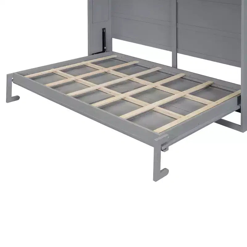 Letto a scomparsa Whisen Modern Design con stazione di ricarica USB