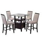 Kings Brand Furniture Sedie da pranzo Parsons Arecibo, set da 2
