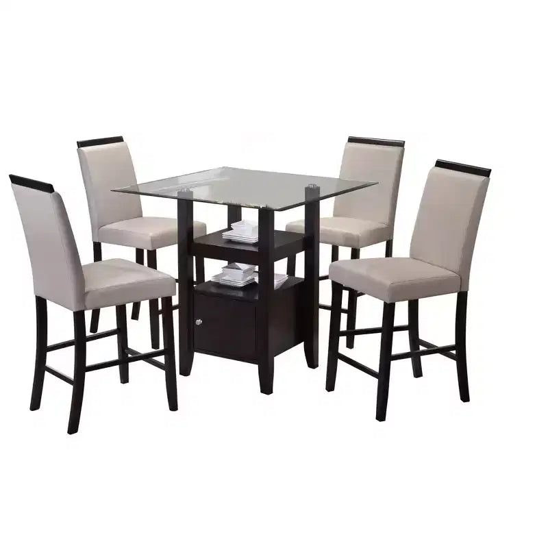 Kings Brand Furniture Sedie da pranzo Parsons Arecibo, set da 2