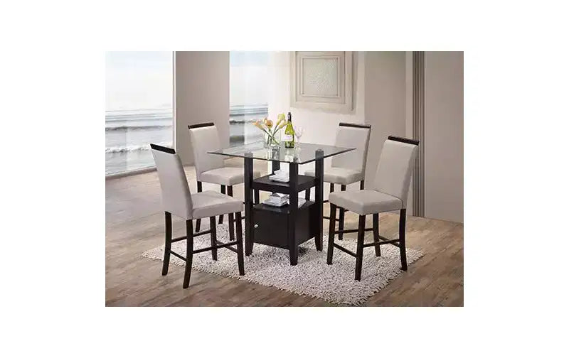 Kings Brand Furniture Sedie da pranzo Parsons Arecibo, set da 2