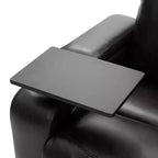 Poltrona reclinabile elettrica Whisen 35.8L x 37.8W x 42.1H con sollevatore, porta di ricarica USB, 2 portabicchieri e tavolino girevole a 360°