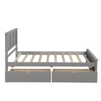 Letto a piattaforma singolo Whisen Modern Wood