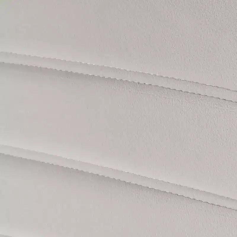 Sedia da pranzo in velluto 1 pz, bianco sporco