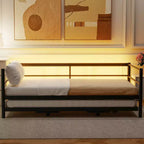 Divano letto matrimoniale in metallo Whisen Morden Design con letto estraibile regolabile