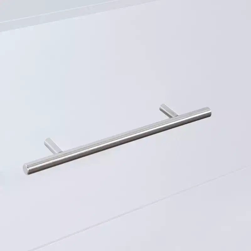 Letto a scomparsa Whisen Modern Design con armadio a muro, ripiani aperti e cassetti portaoggetti - Bianco