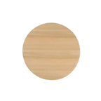 Tavolino rotondo GDFStudio Bridie Mid-Century Modern in legno con gambe a compasso