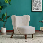 Poltrona Club Imbottita Contemporanea Terrell in Legno di Betulla Christopher Knight Home