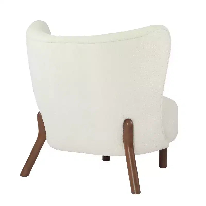 Poltrona Club Imbottita Contemporanea Terrell in Legno di Betulla Christopher Knight Home
