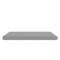 DHP Value 6 Polyester Filled Quilted Top Bunk Bed Mattress, Twin, Gray