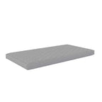 DHP Value 6 Materasso trapuntato con imbottitura in poliestere per letto a castello, singolo, grigio