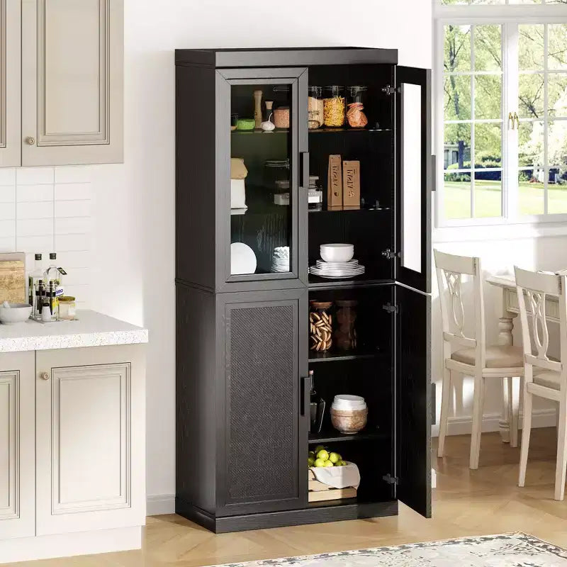 PexFix Armadio / Credenza da Cucina in Legno con Ripiani Regolabili