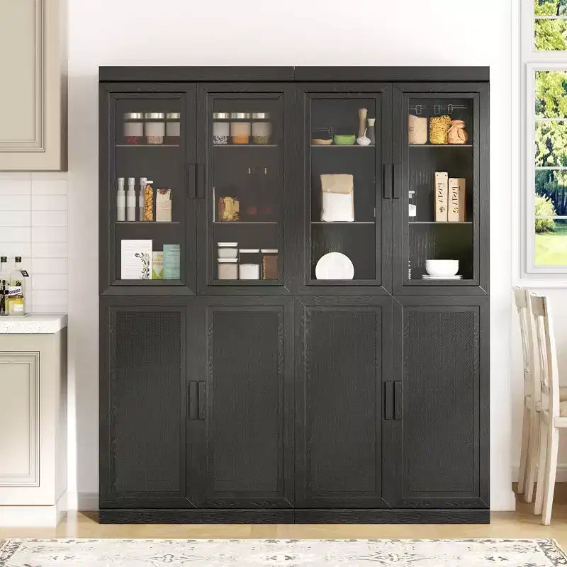PexFix Armadio / Credenza da Cucina in Legno con Ripiani Regolabili