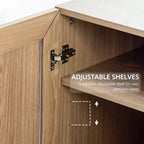 PexFix Armadio / Credenza da Cucina in Legno con Ripiani Regolabili