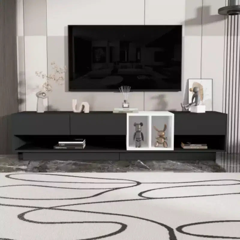 Mobile TV Versatile 80: Bicolore, Ampio Spazio di Archiviazione