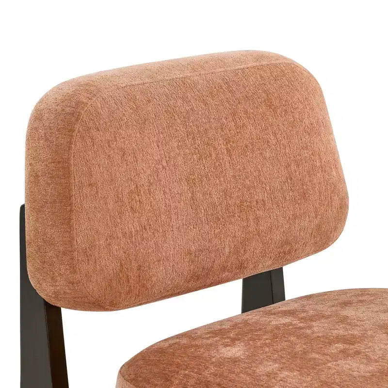 Poltrona Moderna Solara Roundhill Furniture con Struttura in Legno Massello