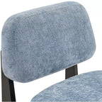 Poltrona Moderna Solara Roundhill Furniture con Struttura in Legno Massello