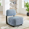 Roundhill Furniture Solara Modern Accent Chair with Solid Wood Frame