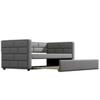 Divano letto matrimoniale imbottito Whisen Modern Design con letto estraibile