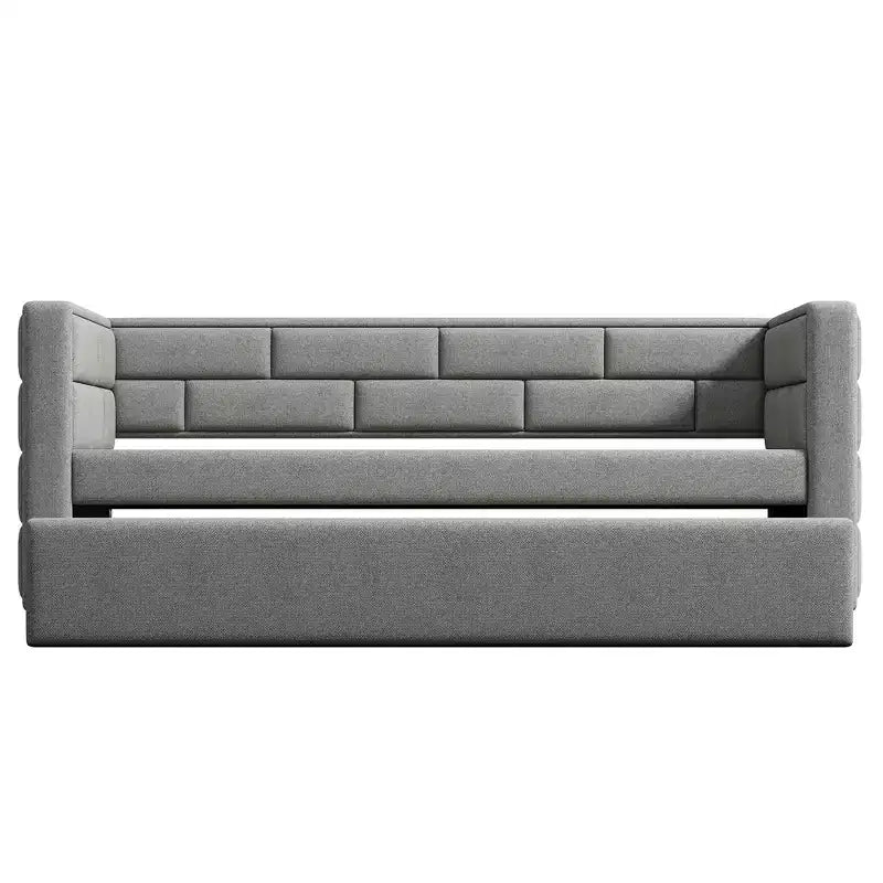 Divano letto matrimoniale imbottito Whisen Modern Design con letto estraibile