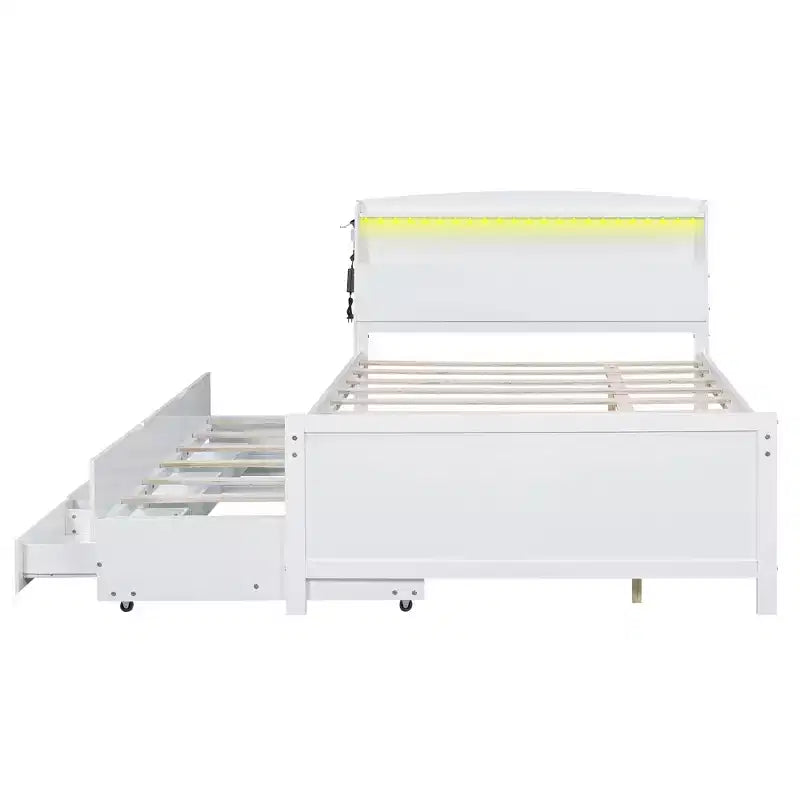 Divano letto matrimoniale imbottito Whisen Modern Design con letto estraibile