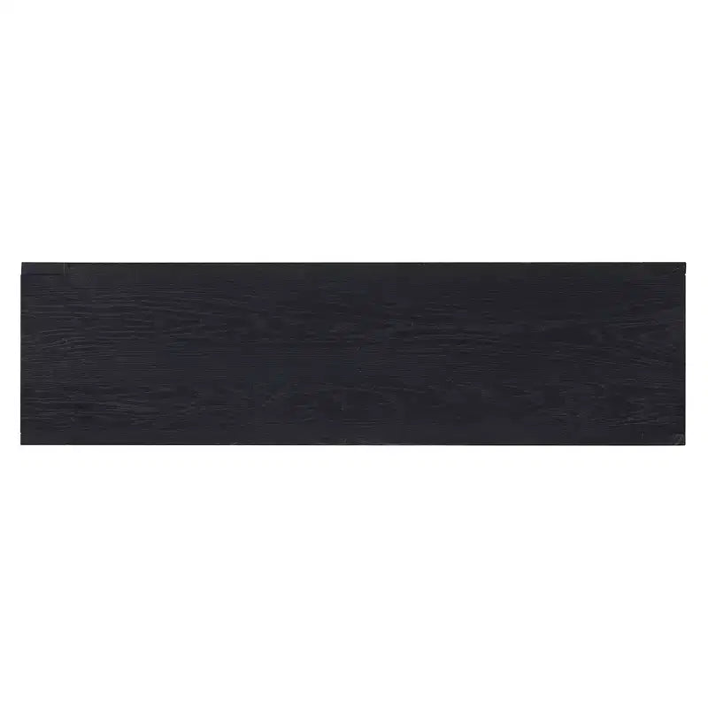 Credenza Whisen con Contenitore, Mobile Contenitore Retrò in Legno a 4 Ante con Finitura Invecchiata e Ripiani Regolabili