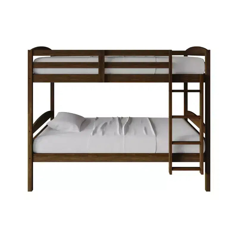 ChaletPosh Letto a Castello in Legno Twin Over Twin