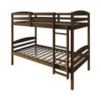 ChaletPosh Letto a Castello in Legno Twin Over Twin