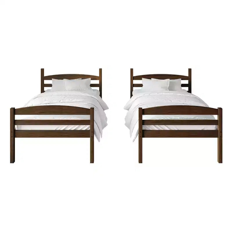 ChaletPosh Letto a Castello in Legno Twin Over Twin