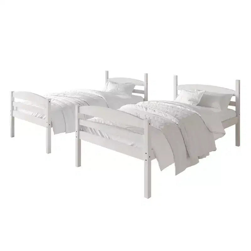 ChaletPosh Letto a Castello in Legno Twin Over Twin