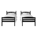 ChaletPosh Letto a Castello in Legno Twin Over Twin