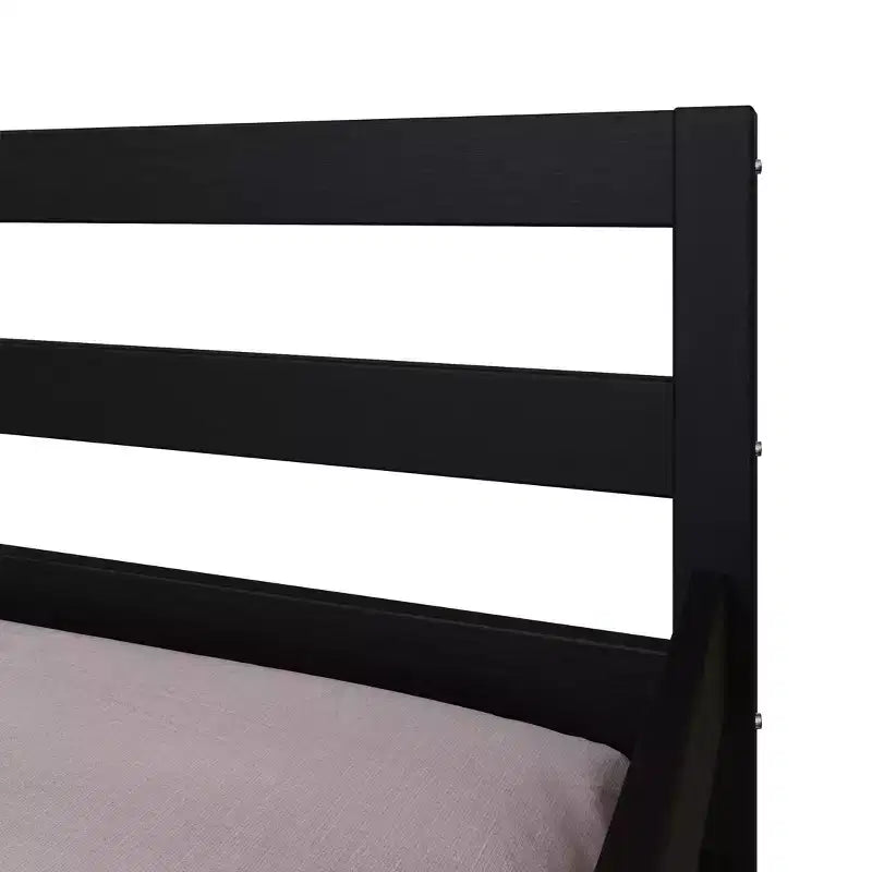 ChaletPosh Letto a Scomparsa in Legno di Dimensioni Singole con Materasso Estraibile