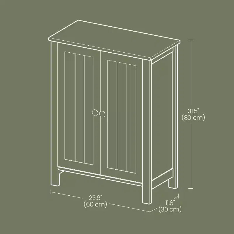 Mobiletto da bagno autoportante grigio ardesia - 30 x 60 x 80 cm, con 2 ripiani regolabili per un ampio spazio contenitivo in bagno
